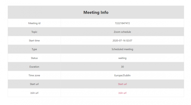 zoom-meeting – Documentation for Plugins