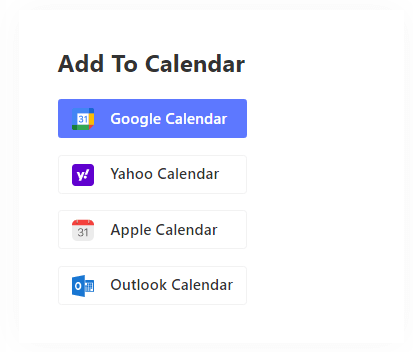 Calendar Integration