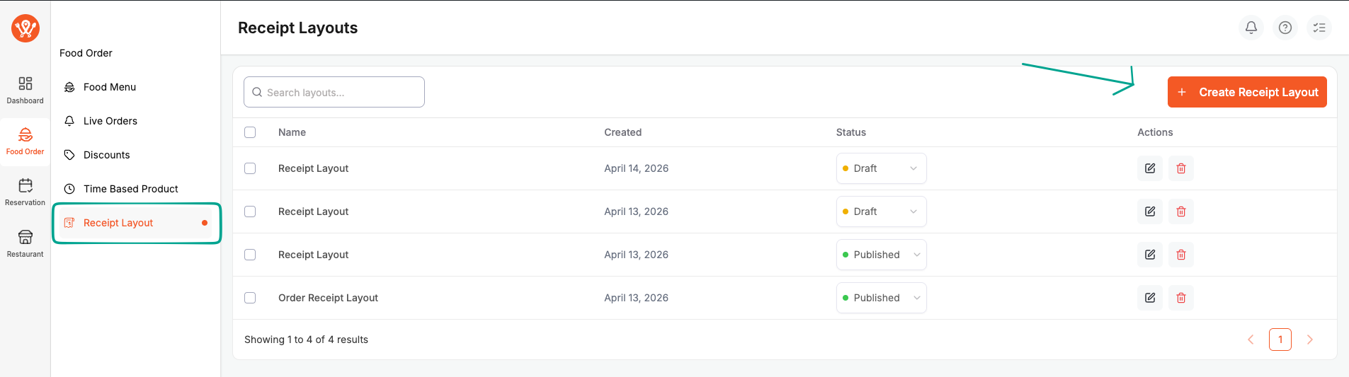 wpcafe-recipt-layout-list