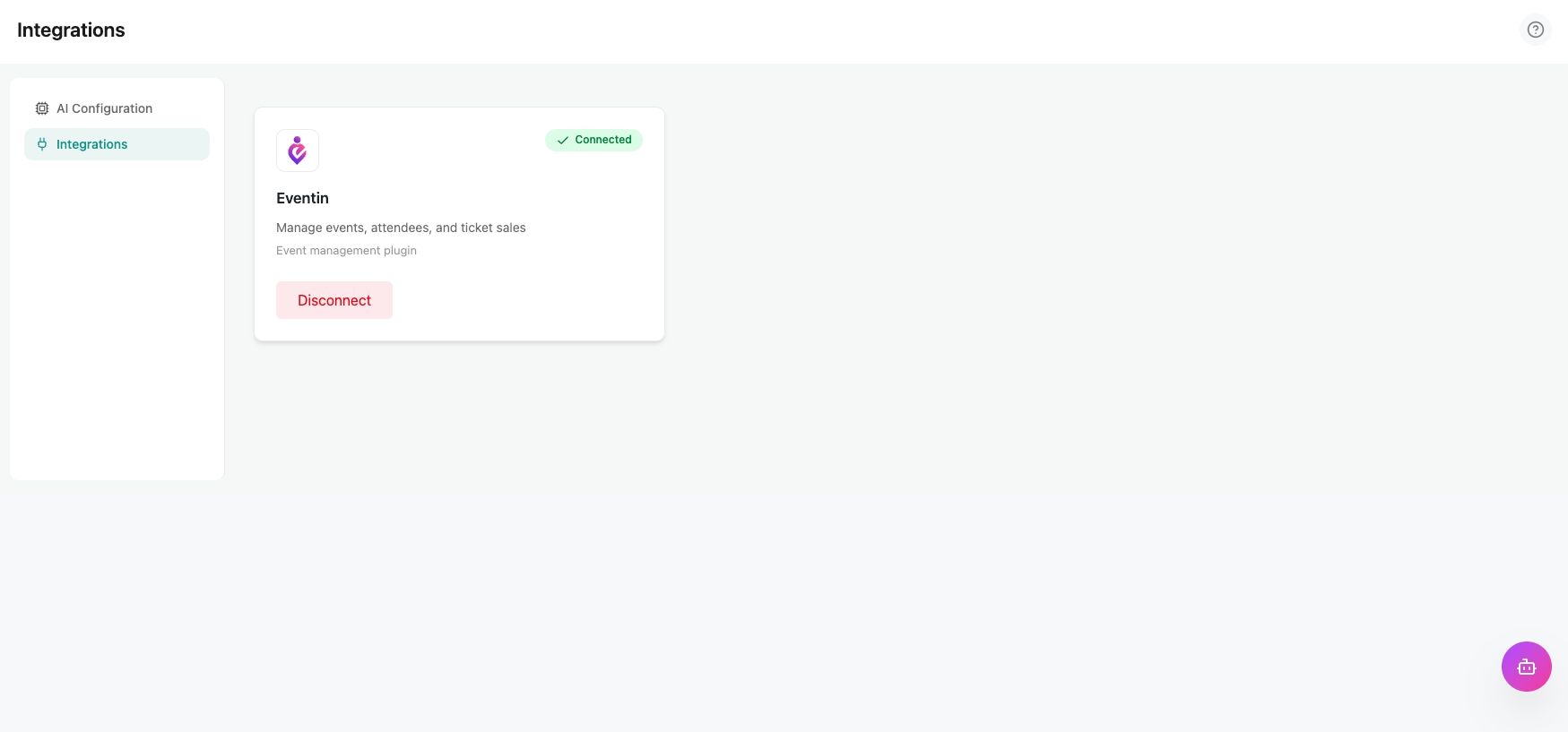 aisentic-eventin-integration